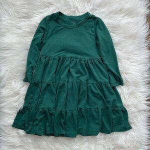 Kyte BABY Long Sleeve Tiered Dress 2T